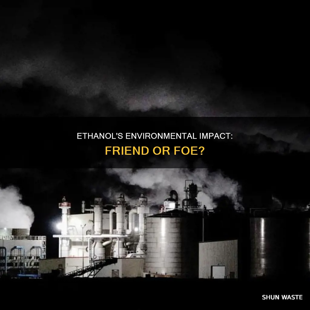does ethanol create pollution