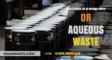 Ethanol Disposal Dilemma: Organic or Aqueous Waste Classification Explained