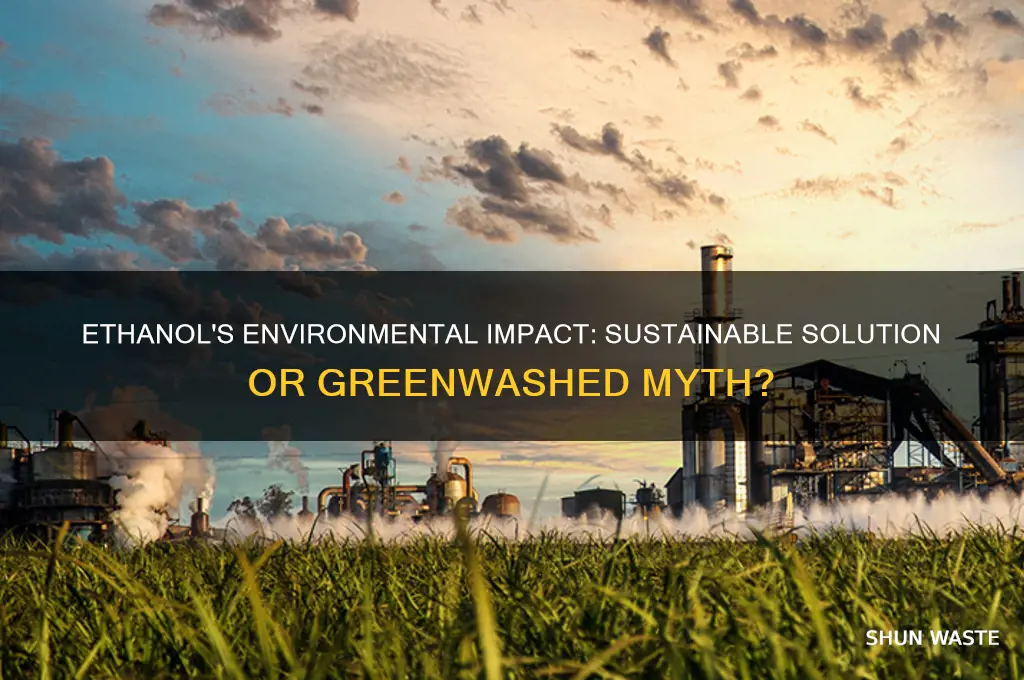 does ethanol help environment