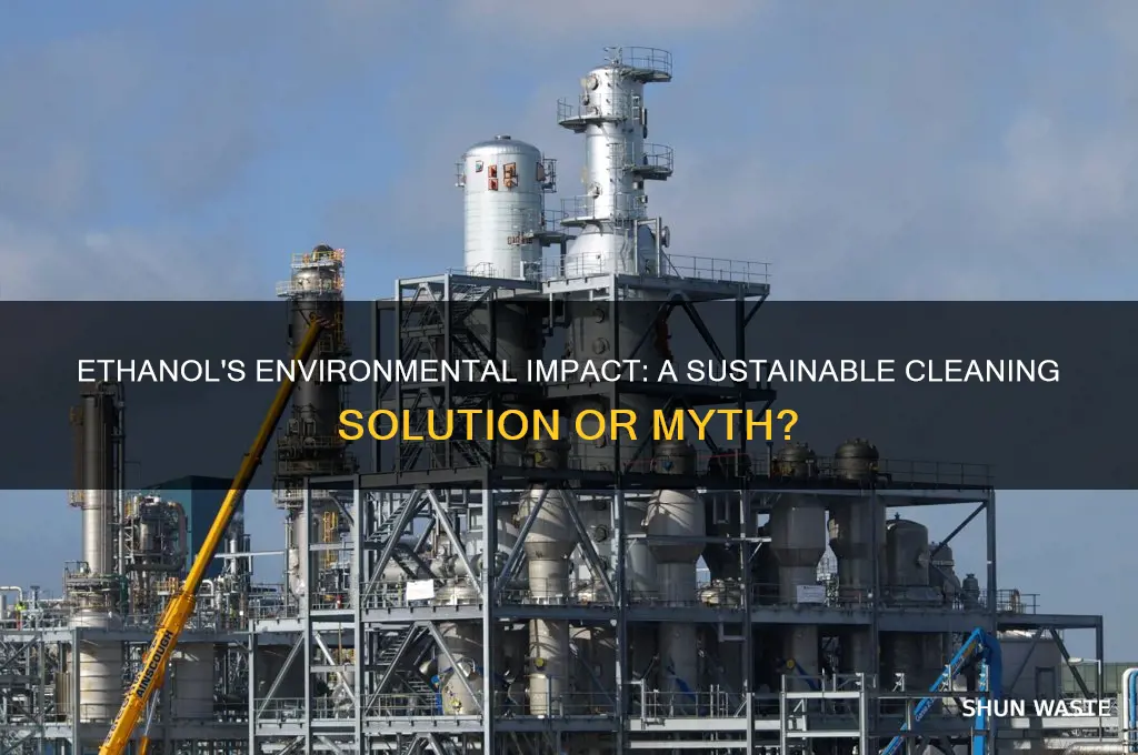 does ethanol work to clean the environment