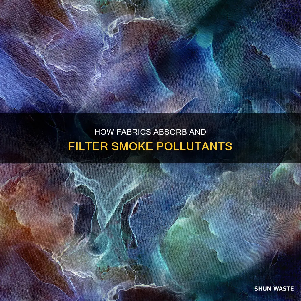 does fabric absorb smoke pollutants