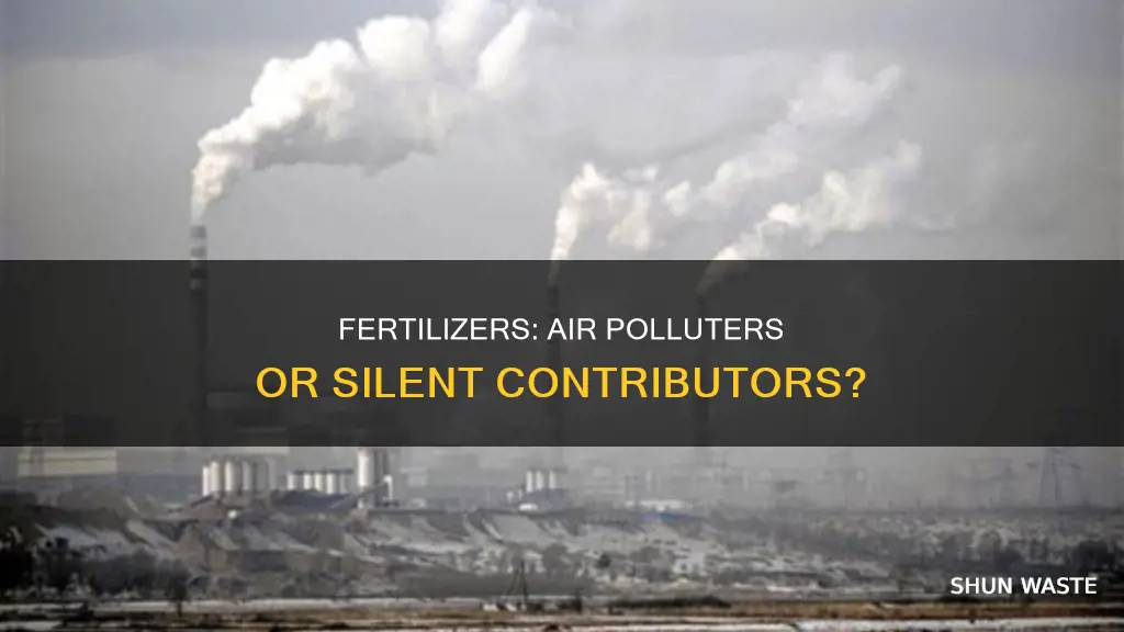does fertilizers cause air pollution