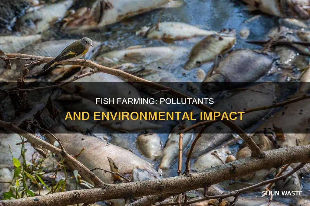 does fish farming generate pollutants