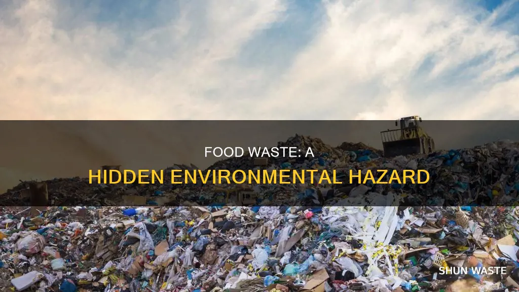 does food waste cause harsh pollution