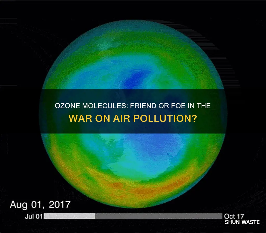 does formation of ozone molecules reduce air pollution