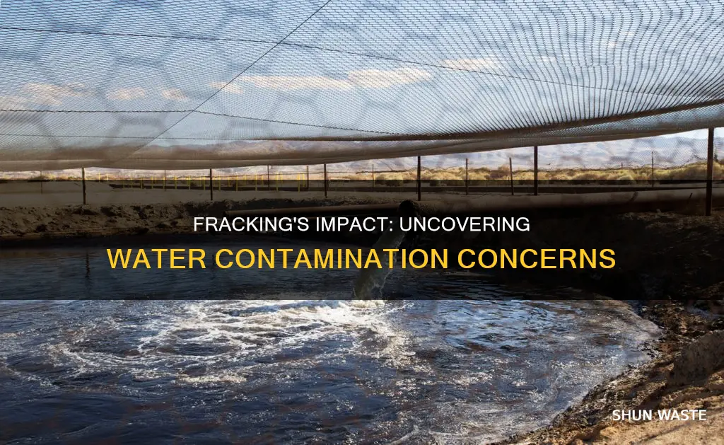 does fracking pollute the water table