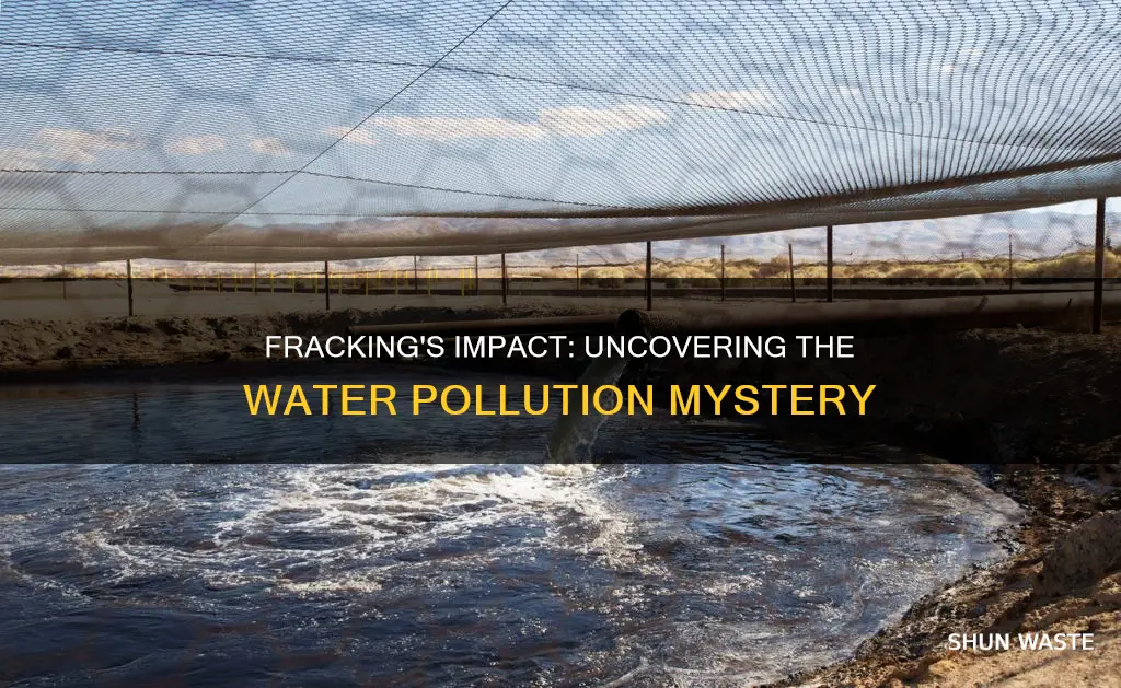 does fracking pollute water