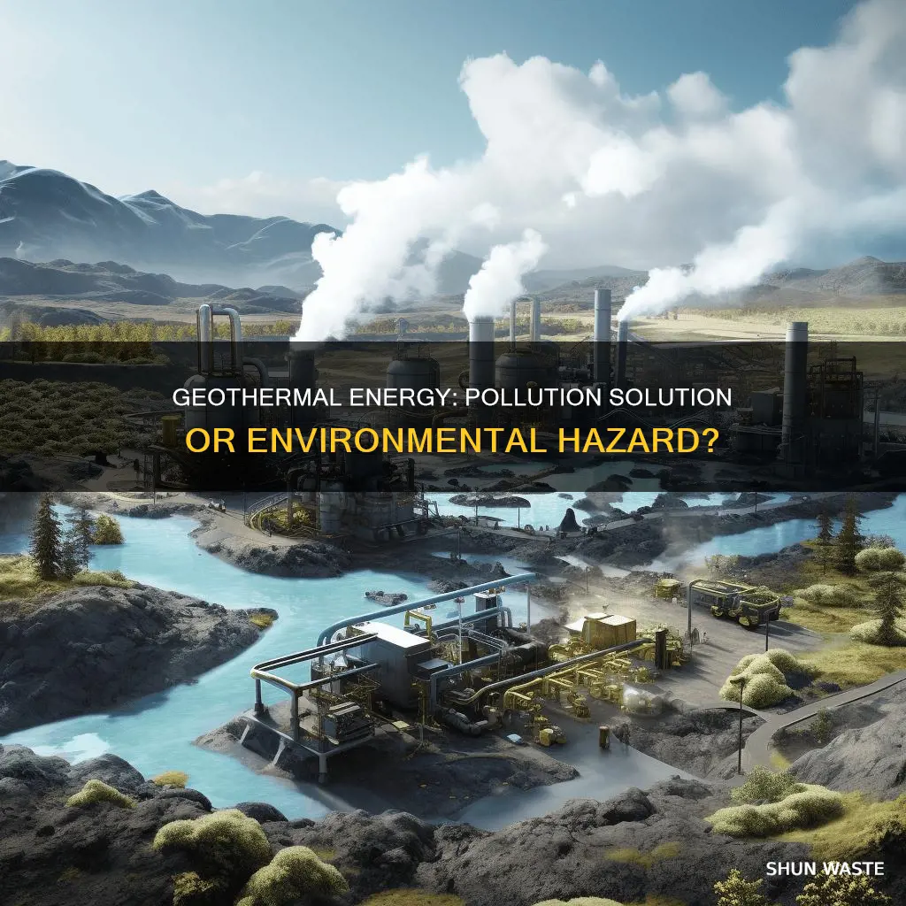 does geothermal energy reduce pollution