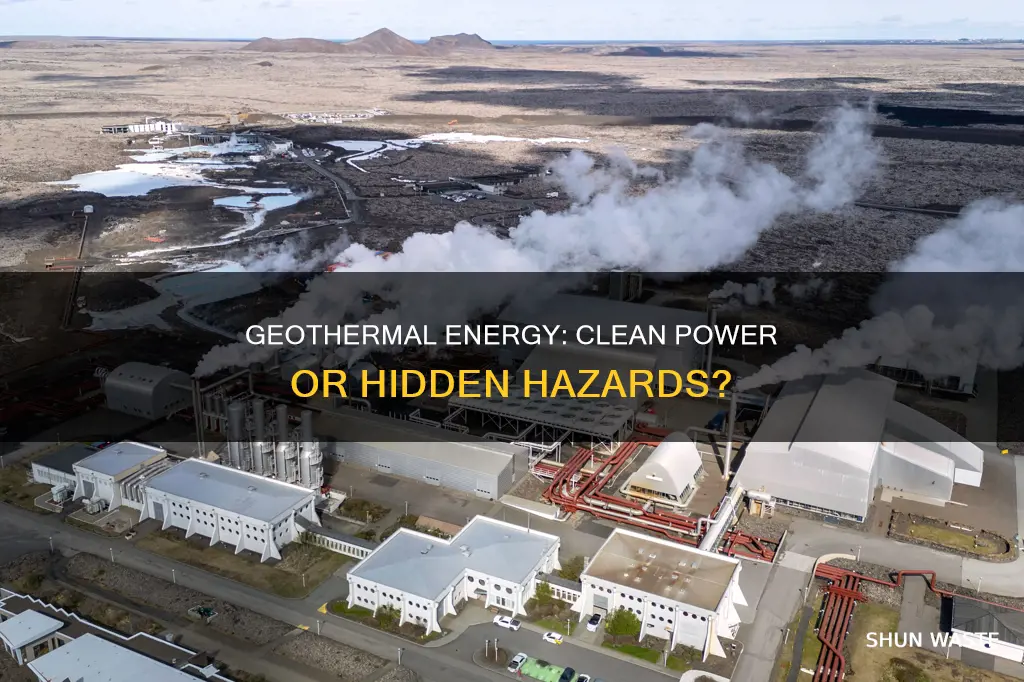 does geothermal power cause pollution