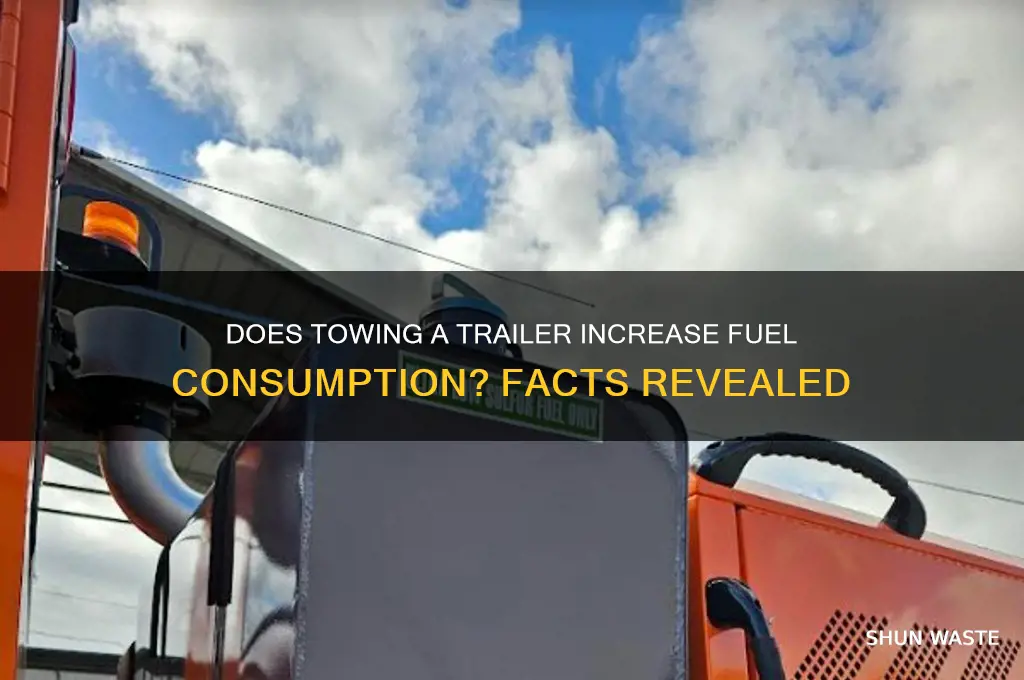 does hauling a trailer waste more gas