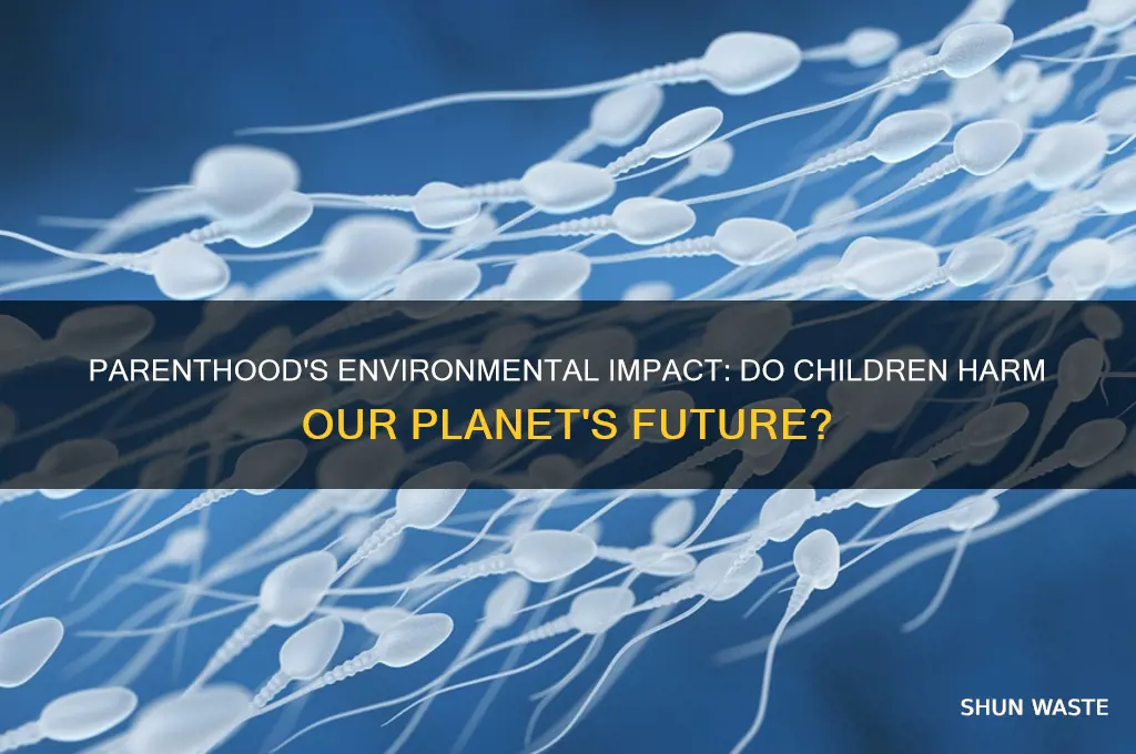 does having children negatively affect the environment