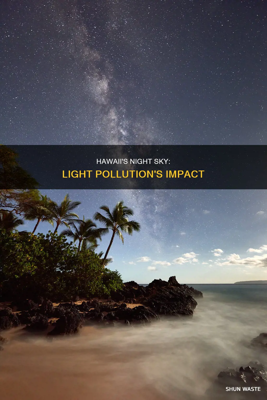 does hawaii have light pollution