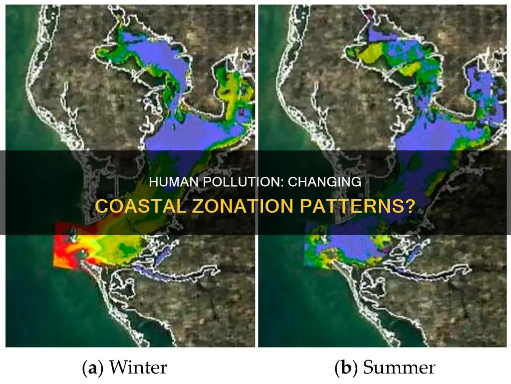 does human pollutions affect zonation pattern