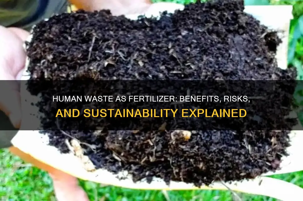 does human waste get used as fertilizer