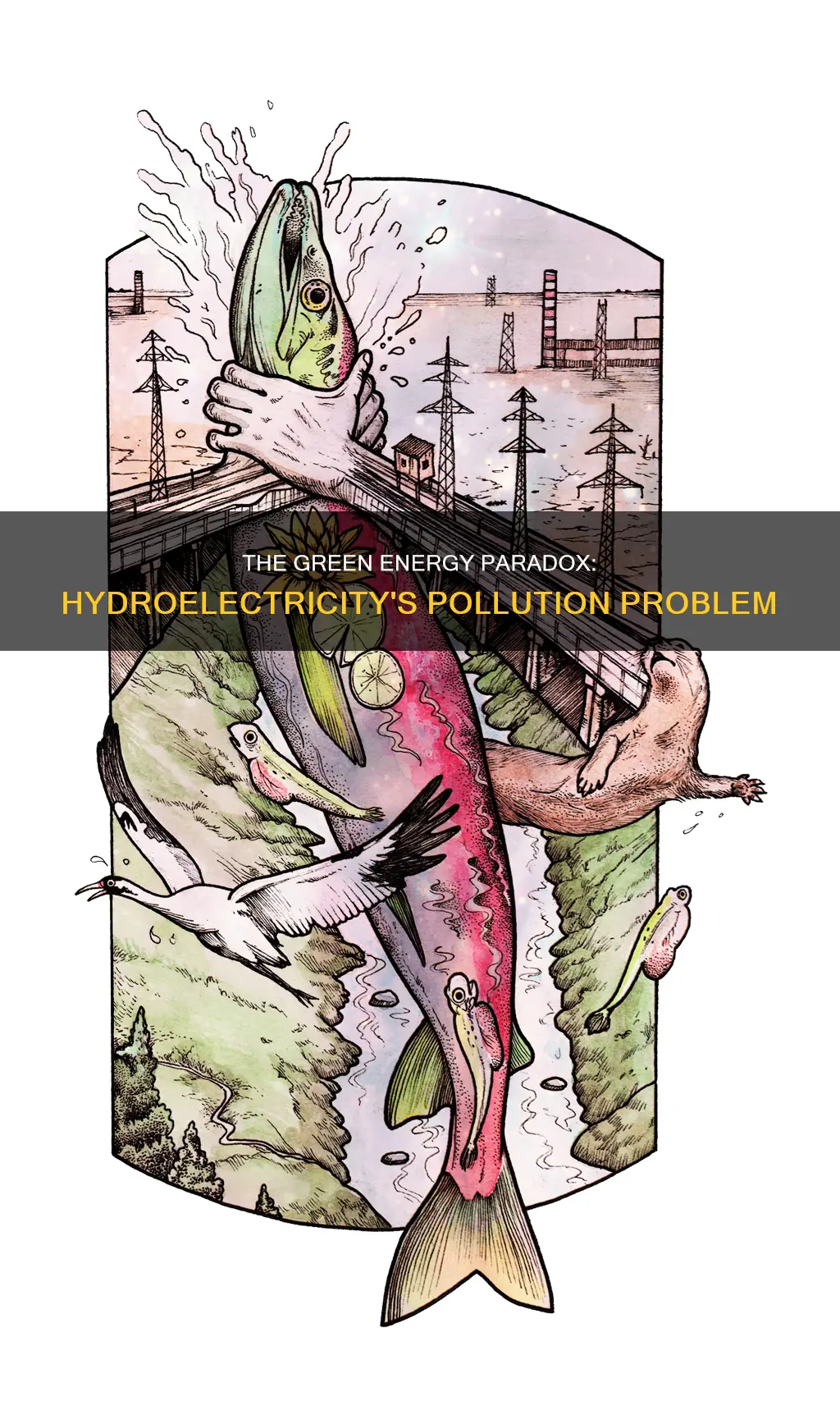 does hydro electricty create pollution
