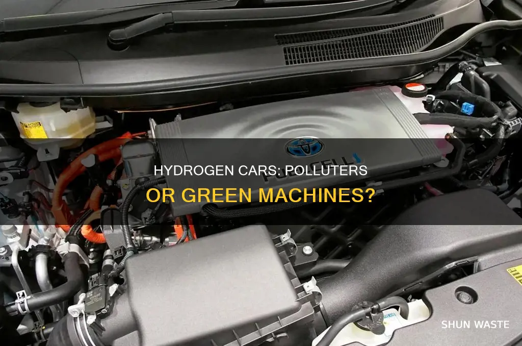 does hydrogen cars pollute