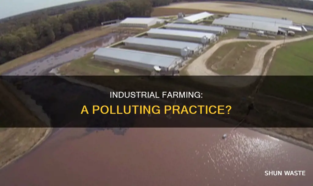 does industrial farming pollution