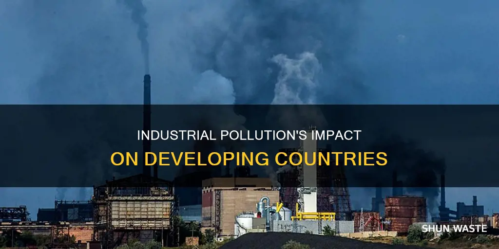 does industrial pollution touch especially developing countires