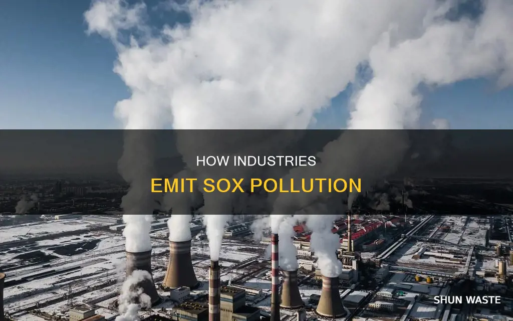 does industry emit sox pollution