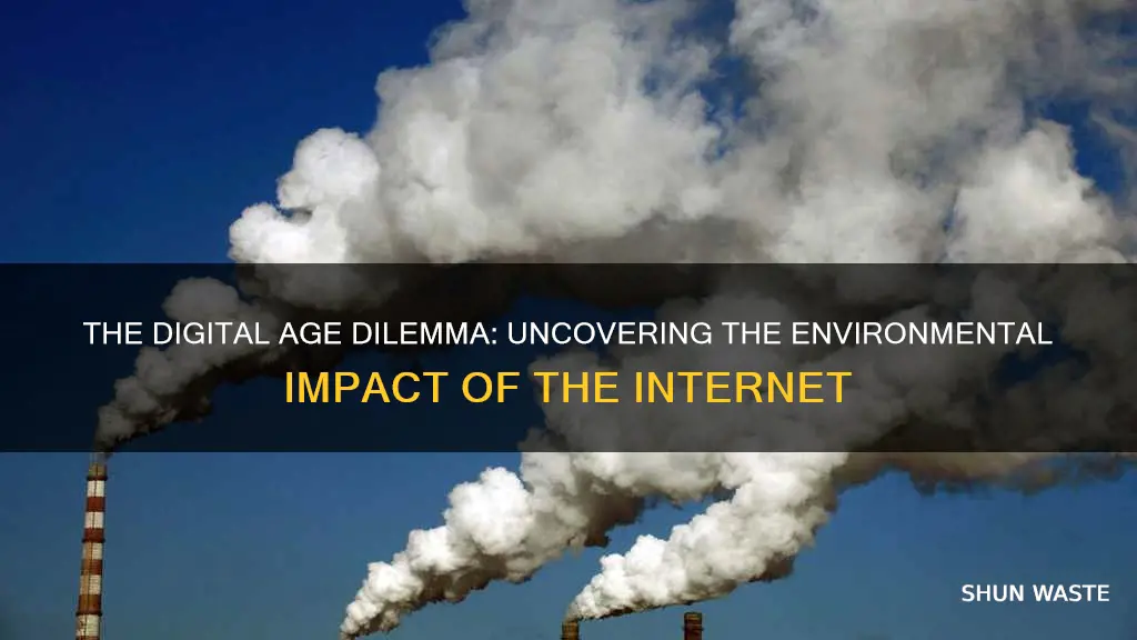 does internet cause pollution