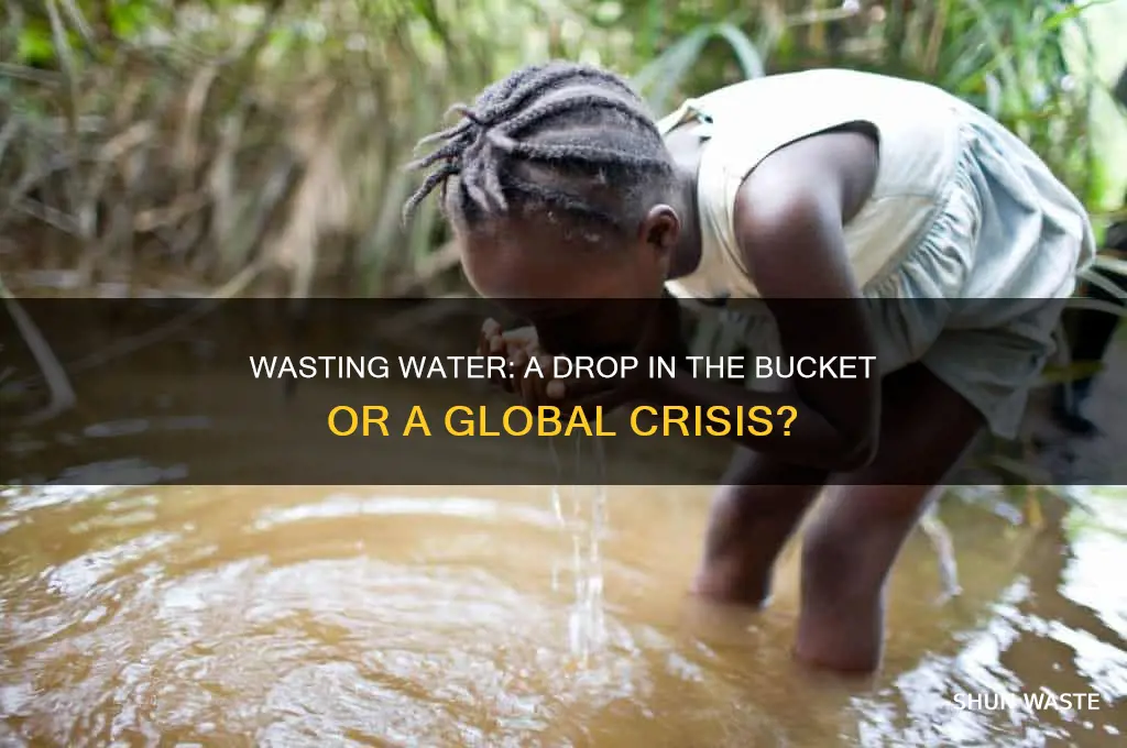 does it mattr if i waste water