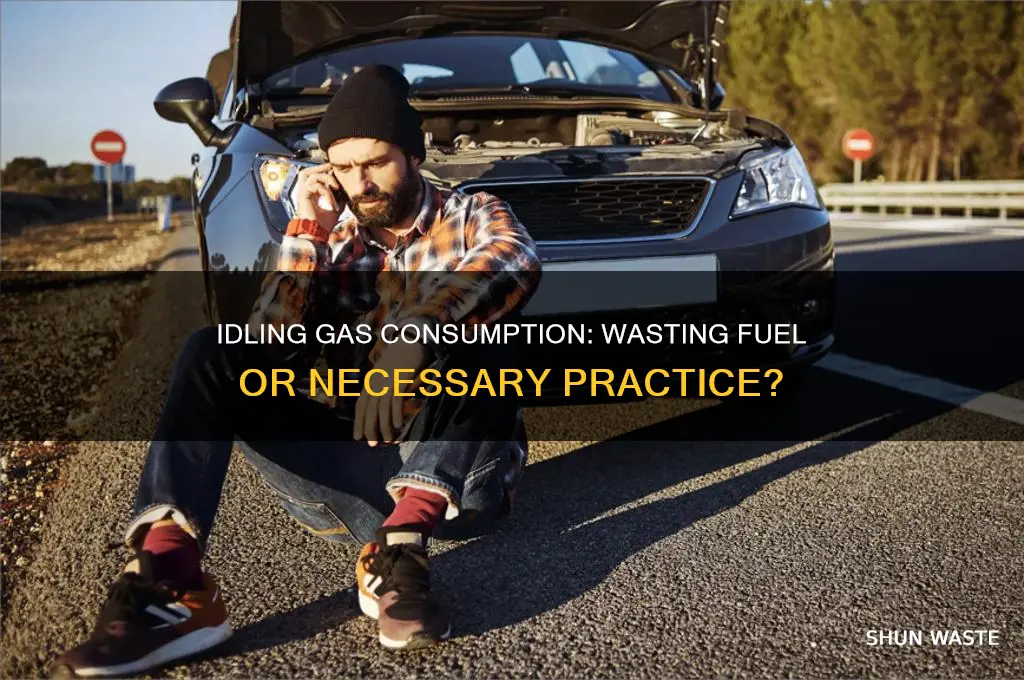 does it waste gas to sit idle