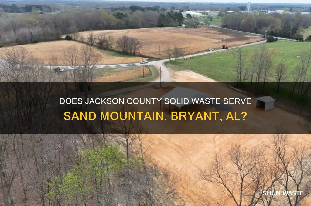does jackson county solid waste serve sand mountain bryant al