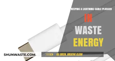 Does Leaving Your Lightning Cable Plugged In Waste Energy?