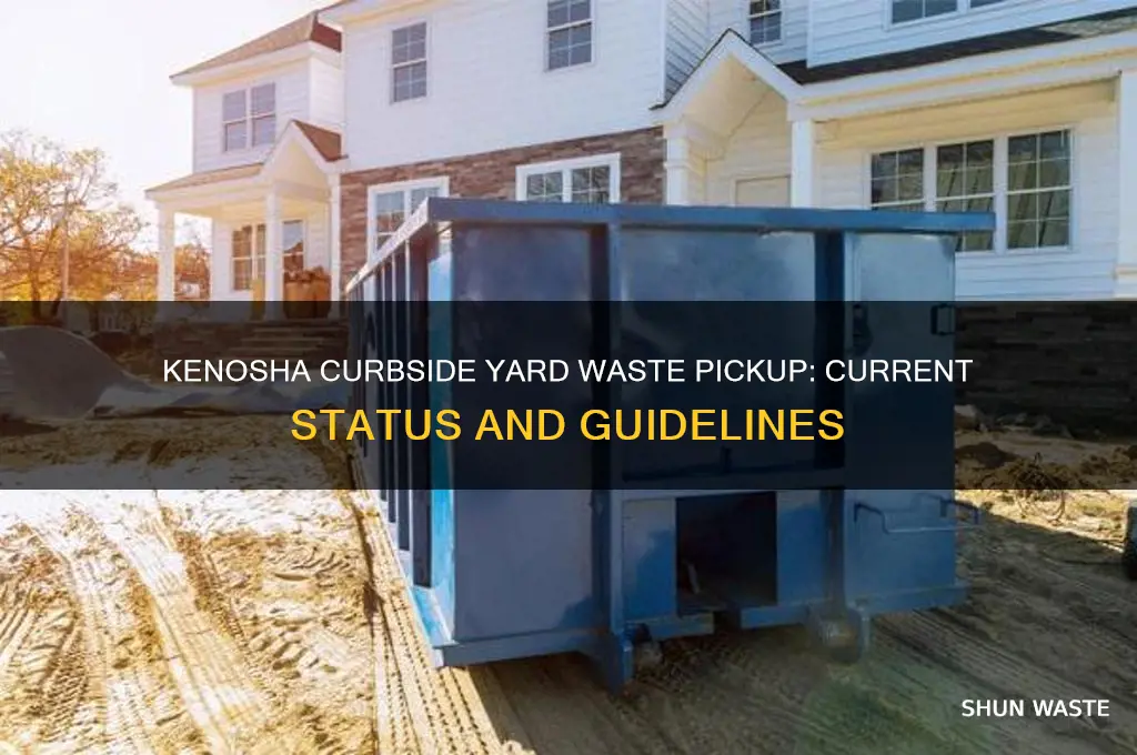 does kenosha still have curbside pickup for yard waste