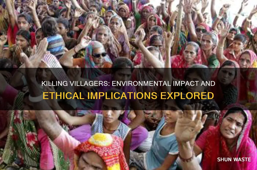 does killing villagers affect environment