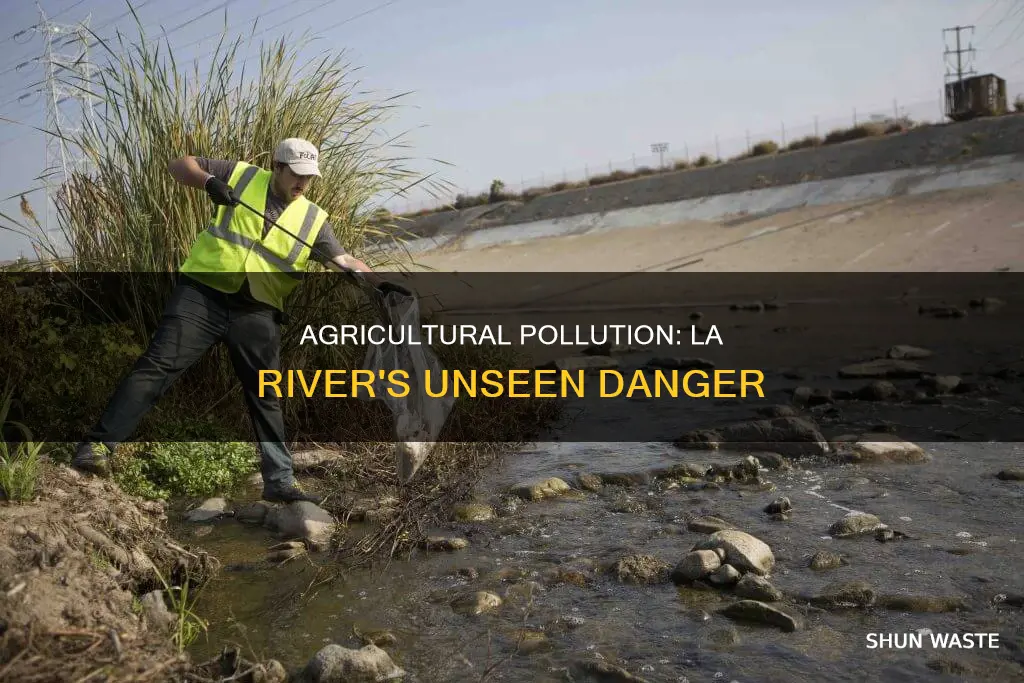 does la river pollutant from agricultural use