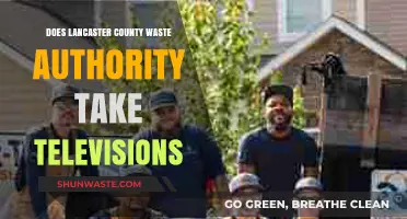 Lancaster County Waste Authority: TV Disposal Guidelines and Services
