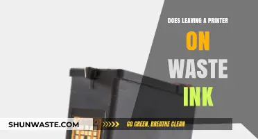 Does Leaving Your Printer On Waste Ink? Facts Revealed