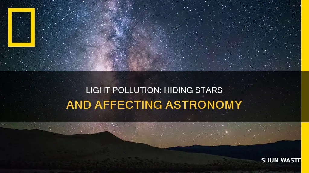 does light pollution affect stars