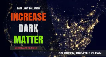 Light Pollution: Dark Matter's Unseen Growth?