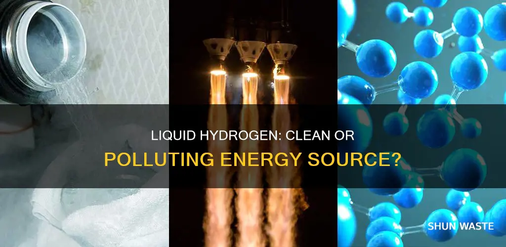 does liquid hydrogen pollute