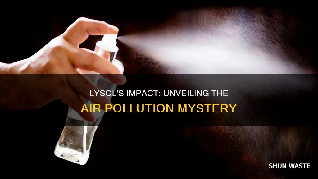 does lysol cause air pollution