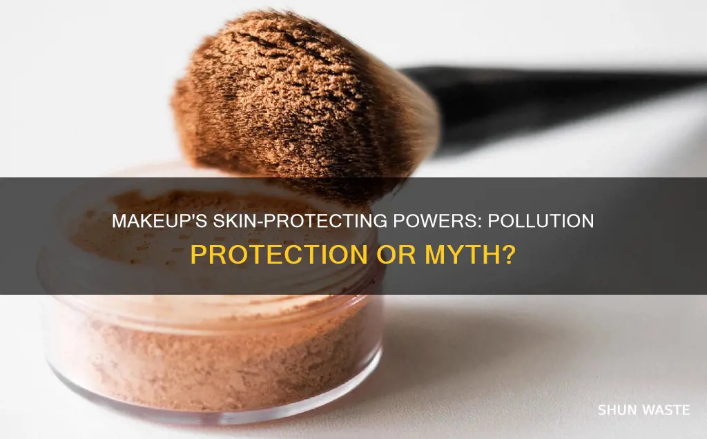 does makeup protect your skin from pollution