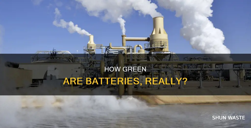 does making batteries pollute environment
