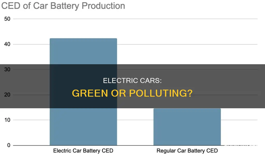 does making electric cars pollute the environment