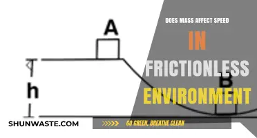 Mass vs. Speed: Exploring Motion in Frictionless Environments