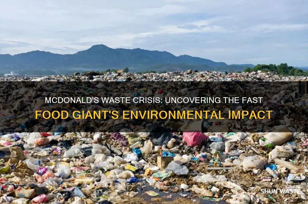 does mcdonalds produce a lot of waste