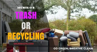 Trash or Recycling: Where to Properly Dispose of Metal Items