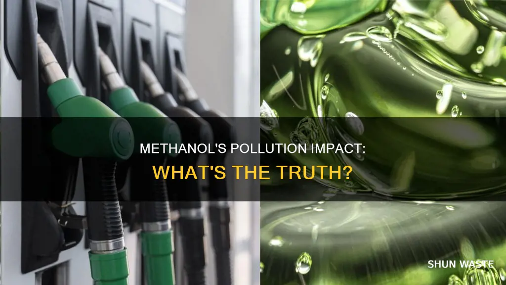does methanol create pollution