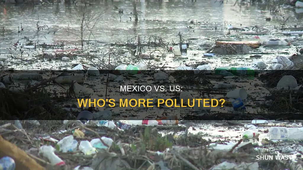 does mexico have more pollution the the us