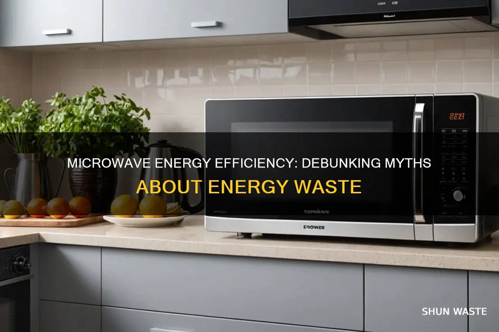 does microwave energy waste a lot of energy