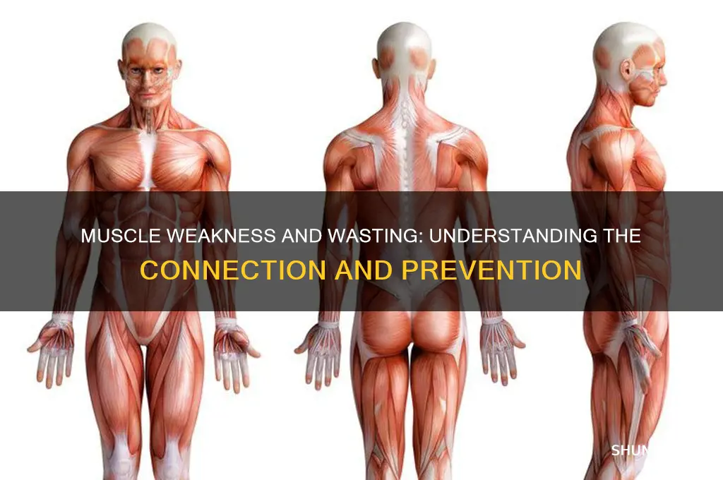 does muscle weakness result in muscle wasting