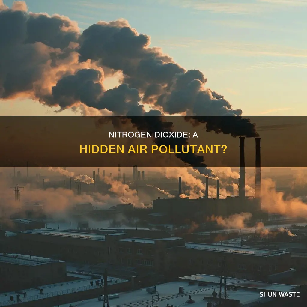 does nitrogen dioxide cause air pollution