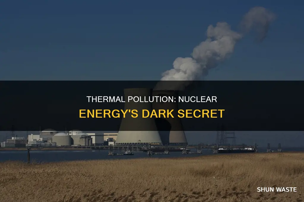 does nuclear energy produce thermal pollution