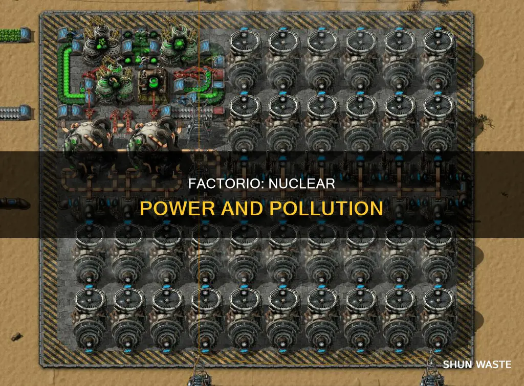 does nuclear power produce pollution factorio